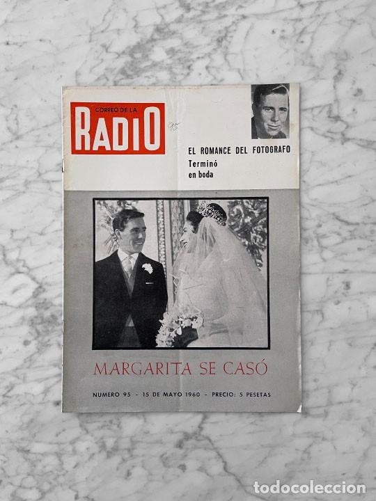 Sammeln von Zeitschriften und Zeitungen: CORREO DE LA RADIO - 1960 - FRANCO EN BARCELONA, VICENTE PARRA, BODA DE MARGARITA DE INGLATERRA