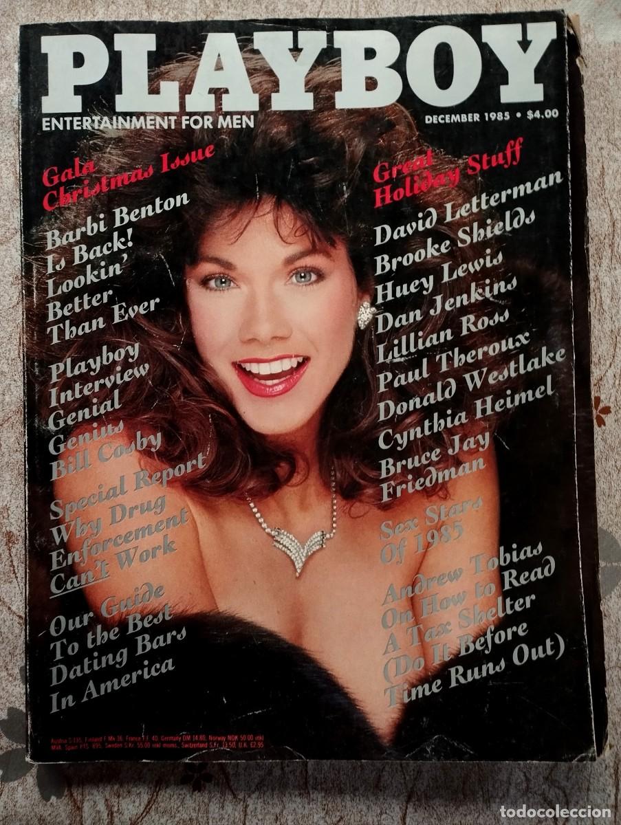 Coleccionismo de Revistas y Peri&oacute;dicos: PLAYBOY USA DICIEMBRE 1985 / BARBI BENTON, CAROL FICATIER, SEX STARS 1985