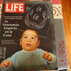Coleccionismo de Revistas y Periódicos: LIFE EN ESPAÑOL, LA ENSEÑANZ EMPIEZA EN LA CUNA
