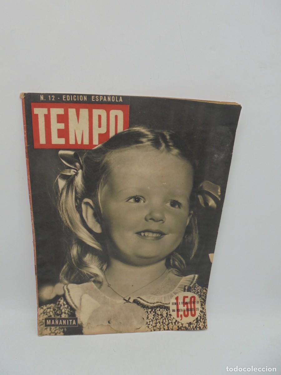 Collezionismo di Riviste e Giornali: REVISTA TEMPO. N&ordm; 12. 1942. EDICION ESPA&Ntilde;OLA. ENTRADA EN POLONIA. LEER.