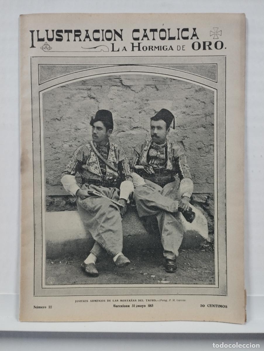 Coleccionismo de revistas y peri&oacute;dicos: LA HORMIGA DE ORO. A&Ntilde;O 1913 - N&ordm;22 ARENYS DE MUNT VILLANUEVA Y GELTRU MANLLEU ALCA&Ntilde;IZ MANRESA VICH