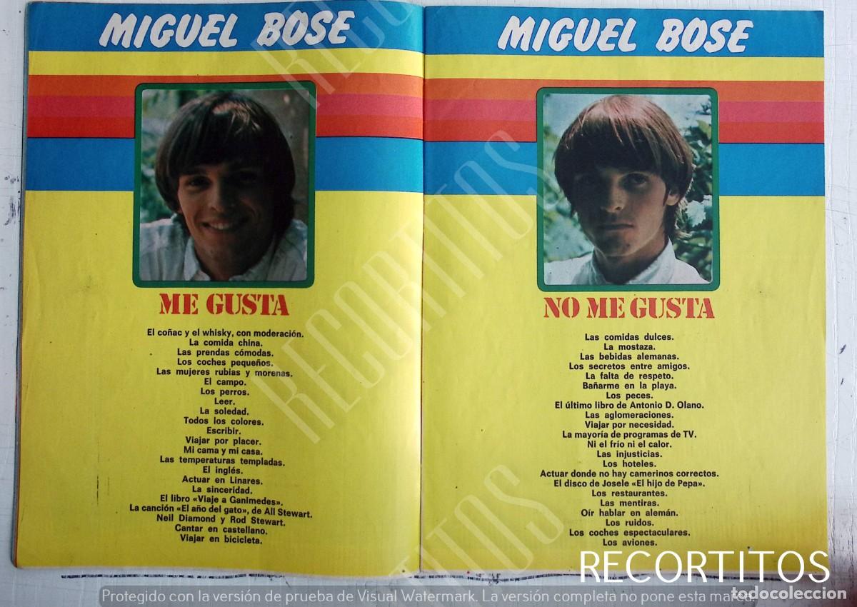 Coleccionismo de Revistas y Peri&oacute;dicos: miguel bose
