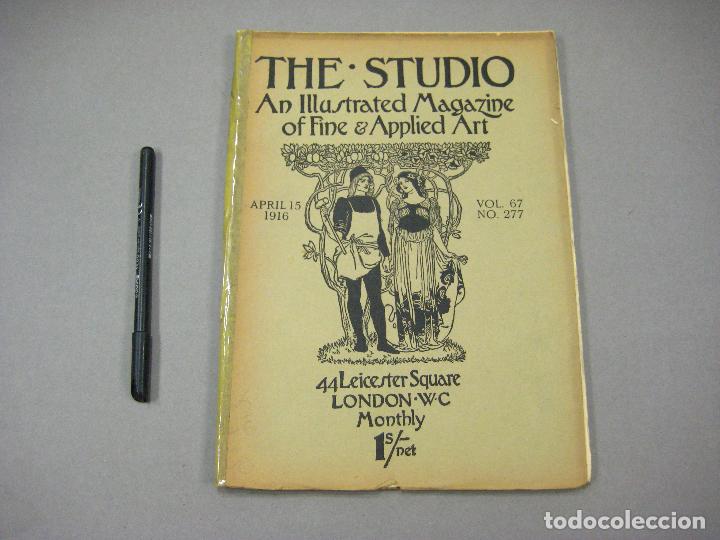 Collezionismo di Riviste e Giornali: REVISTA THE STUDIO. AN ILLUSTRATED MAGAZINE OF FINE & APPLIED ART. VOL. 67 N&ordm; 277. 1916