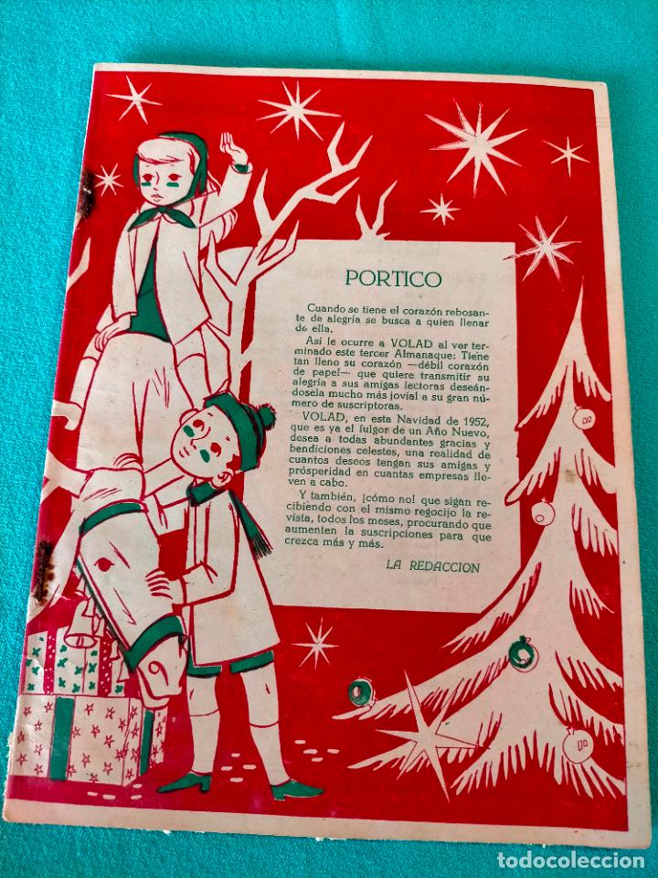 Sammeln von Zeitschriften und Zeitungen: Tercer almanaque portico volad navidad 1952 Acati Madrid