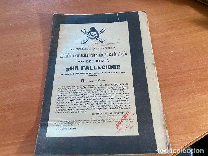 Collection Magazines and Newspapers: CU-CUT N&ordm; 203. SATIRICA CATALA IL.LUSTRADA OPISSO... LA REPUBLICA HA FALLECIDO ANY 1905. (COIB229)