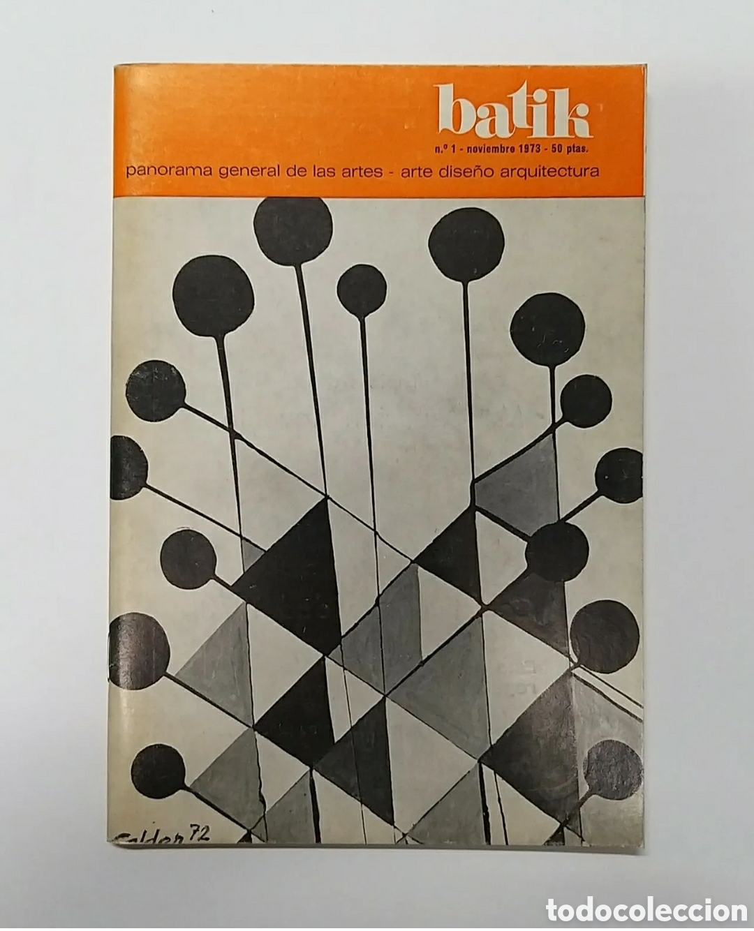 Coleccionismo de revistas y peri&oacute;dicos: BATIK. REVISTA. N&Uacute;MERO 1. 1973