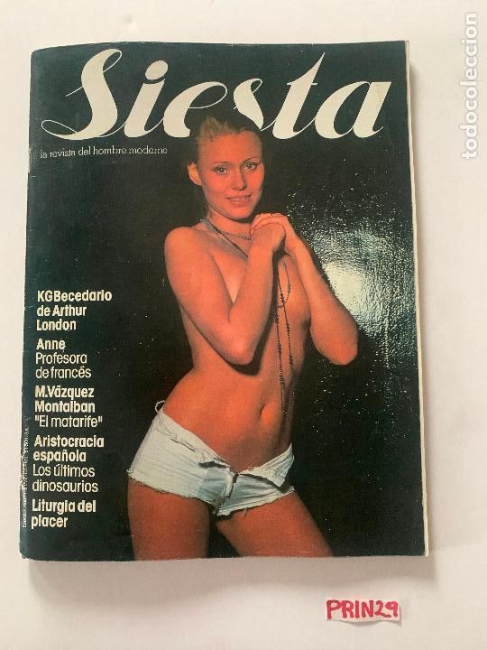 Coleccionismo de revistas y peri&oacute;dicos: Siesta - Foto 1