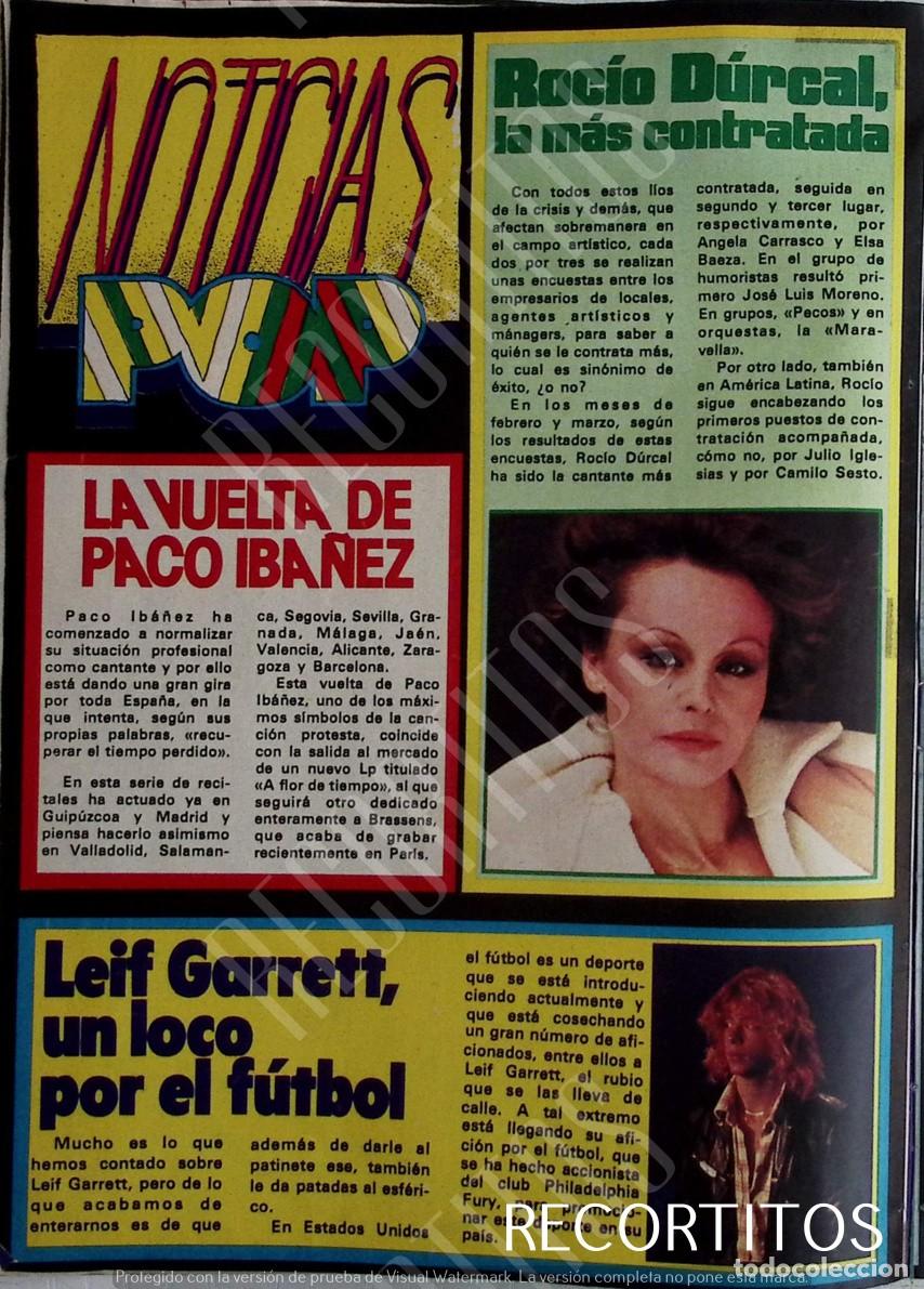 Coleccionismo de Revistas y Peri&oacute;dicos: rocio durcal leif garret garett