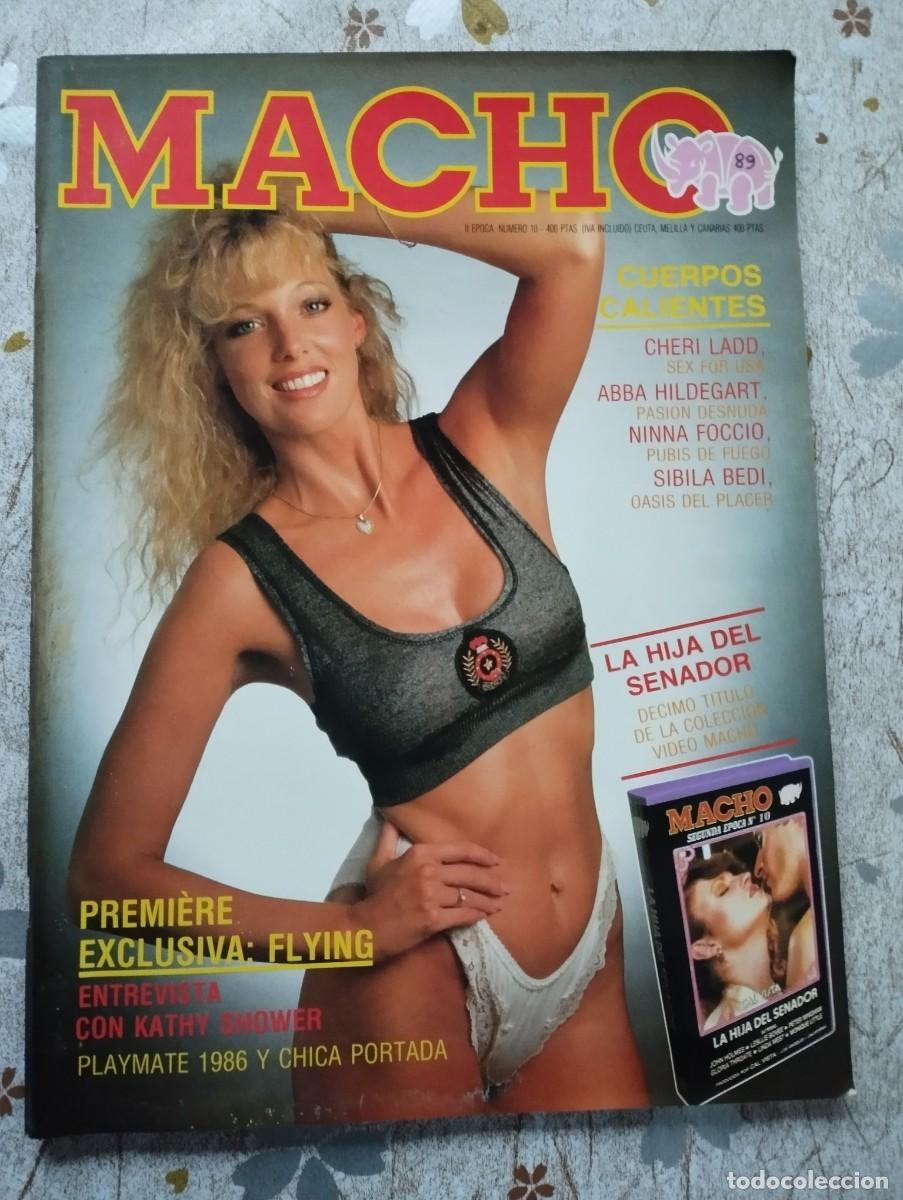 Collection Magazines and Newspapers: REVISTA MACHO EPOCA 2 N&ordm; 10 / KATHY SHOWER, KRISTANA BARRINGTON, MOTORISTAS