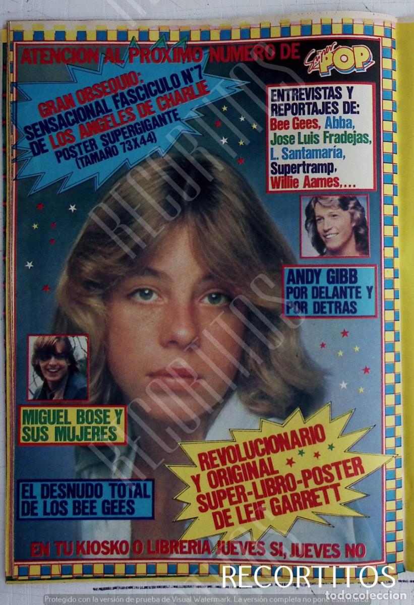 Coleccionismo de revistas y peri&oacute;dicos: andy gibb leif garrett miguel bose
