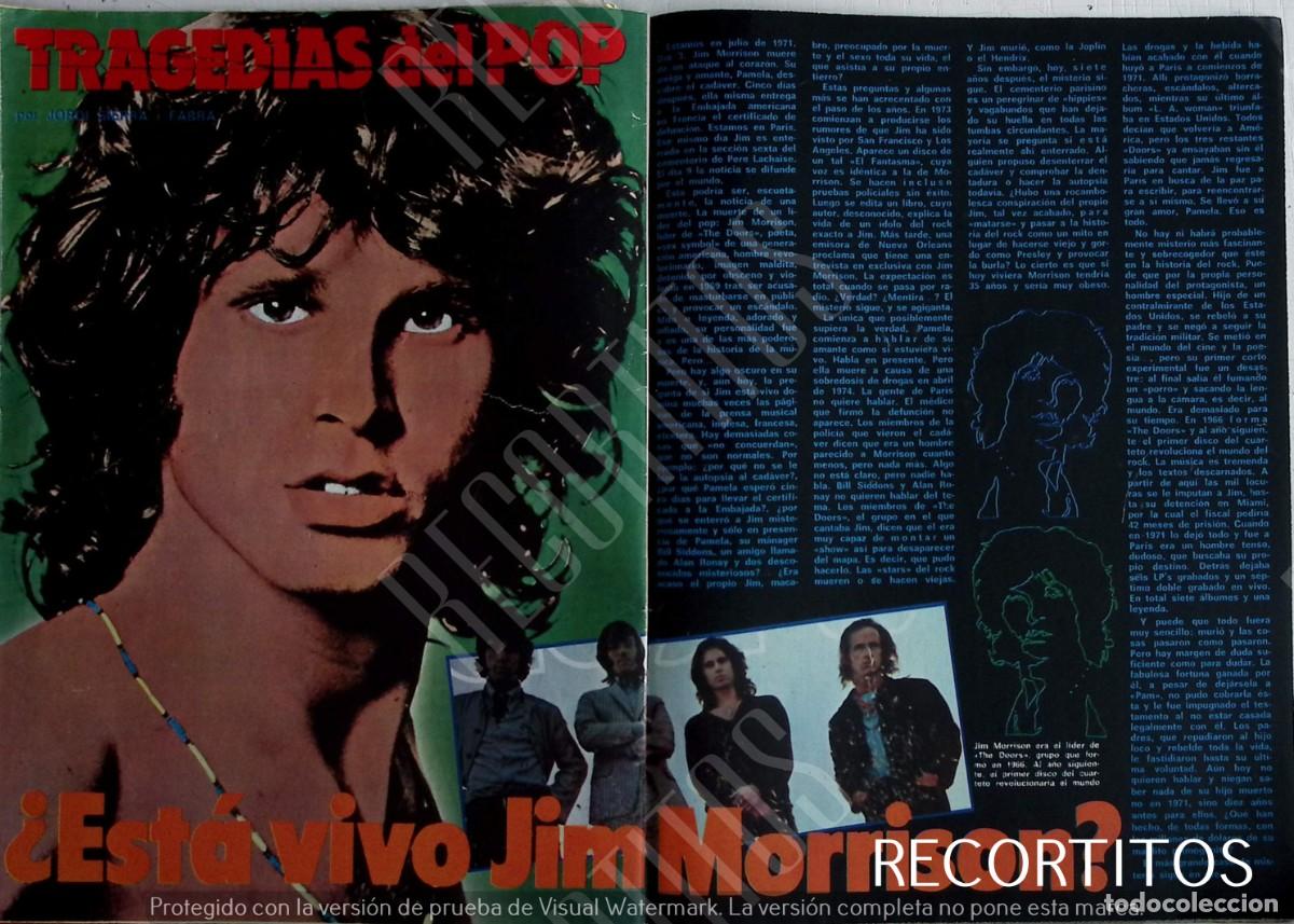 Coleccionismo de Revistas y Peri&oacute;dicos: the doors jim morrison