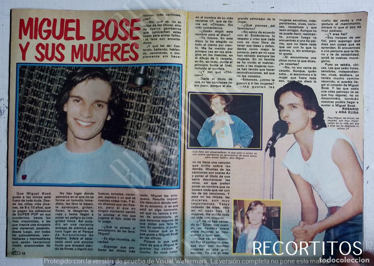 Coleccionismo de Revistas y Peri&oacute;dicos: miguel bose