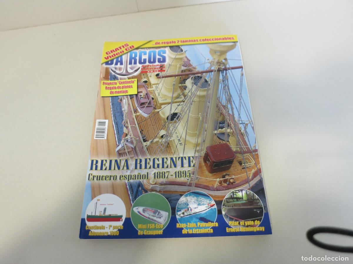 Coleccionismo de revistas y peri&oacute;dicos: revista barcos n 39 reina regente crucero ESPA&Ntilde;OL la plata