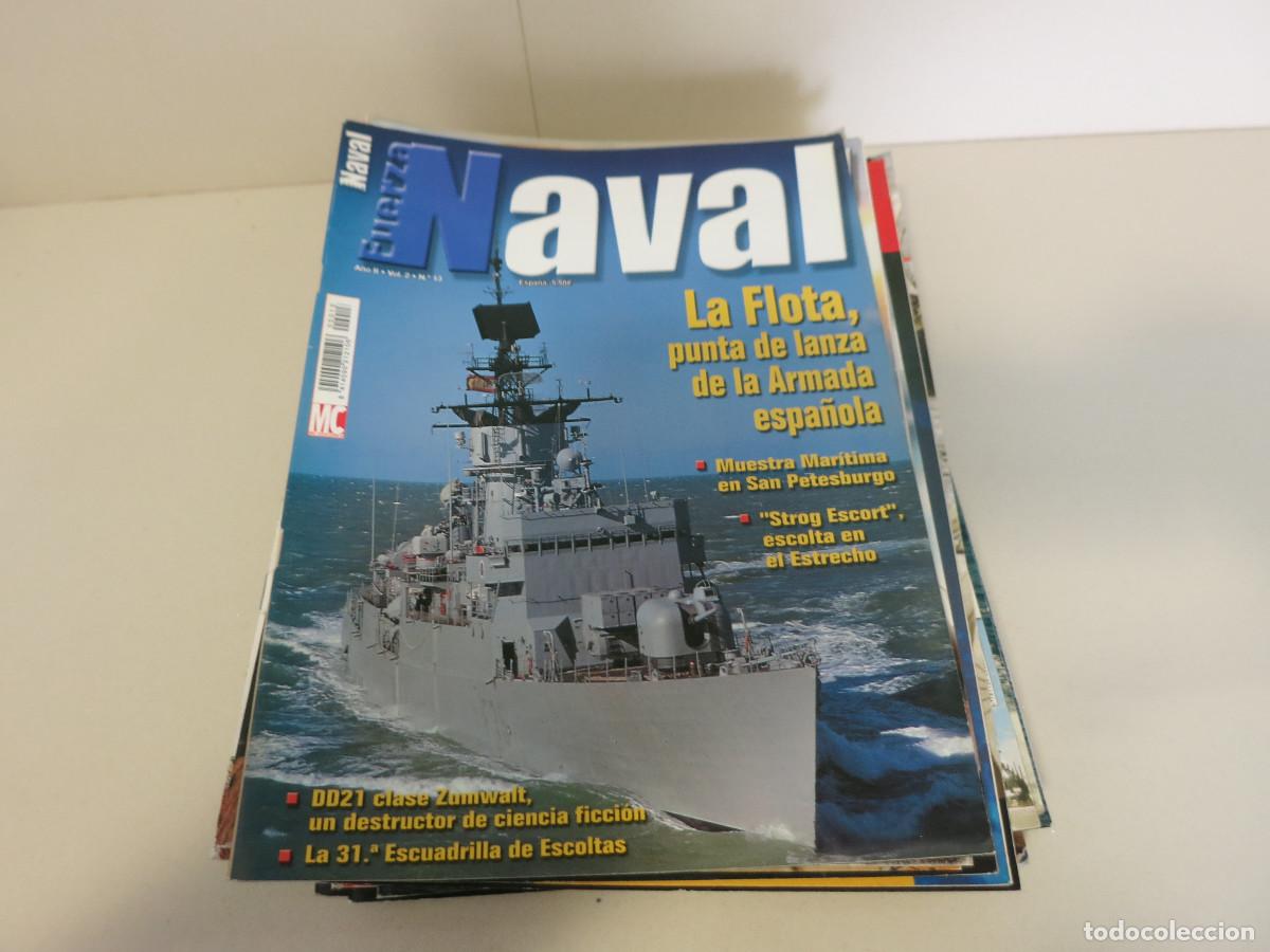 Coleccionismo de Revistas y Peri&oacute;dicos: FUERZA NAVAL N&ordm; 13: LA FLOTA, PUNTA DE LANZA E LA ARMADA ESPA&Ntilde;OLA, ESCUADRILLA DE ESCOTAS