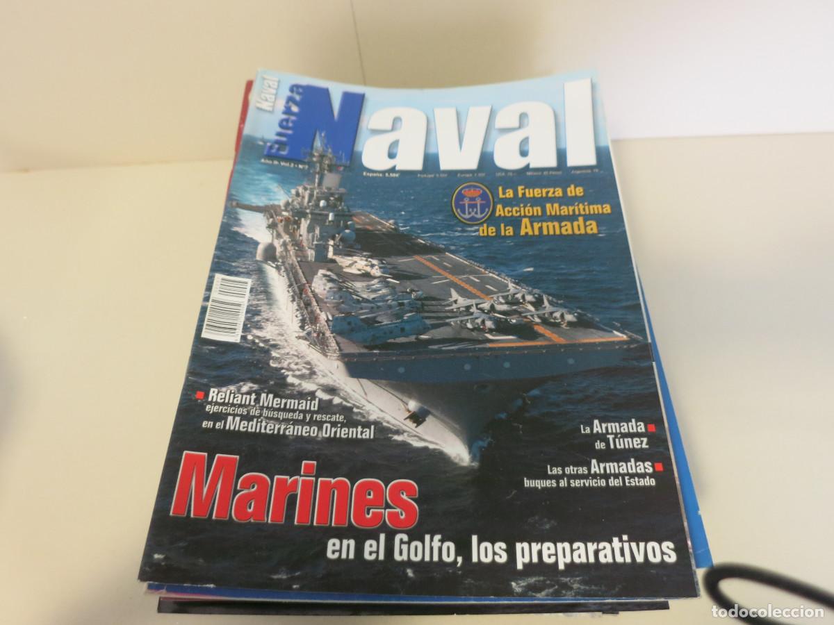 Coleccionismo de Revistas y Peri&oacute;dicos: FUERZA NAVAL N&ordm; 7: MARINES EN EL GOLFO, LA FUERZA DE ACCI&Oacute;N MAR&Iacute;TIMA DE LA ARMADA,LA ARMADA DE T&Uacute;NEZ