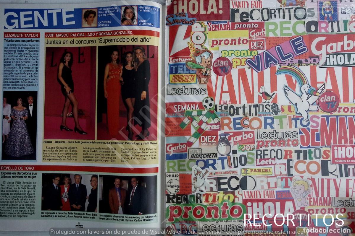 Coleccionismo de Revistas y Peri&oacute;dicos: CATHERINE DENEUVE cindy crawford elizabeth taylor revello de toro paloma lago judit masco