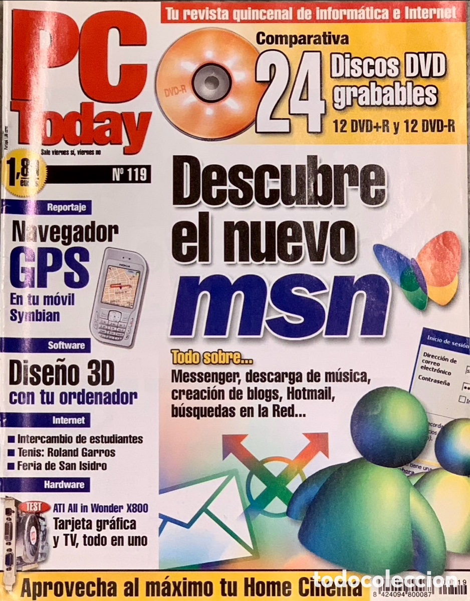 Coleccionismo de revistas y peri&oacute;dicos: Revista PC Today. N&ordm; 119. 2005.