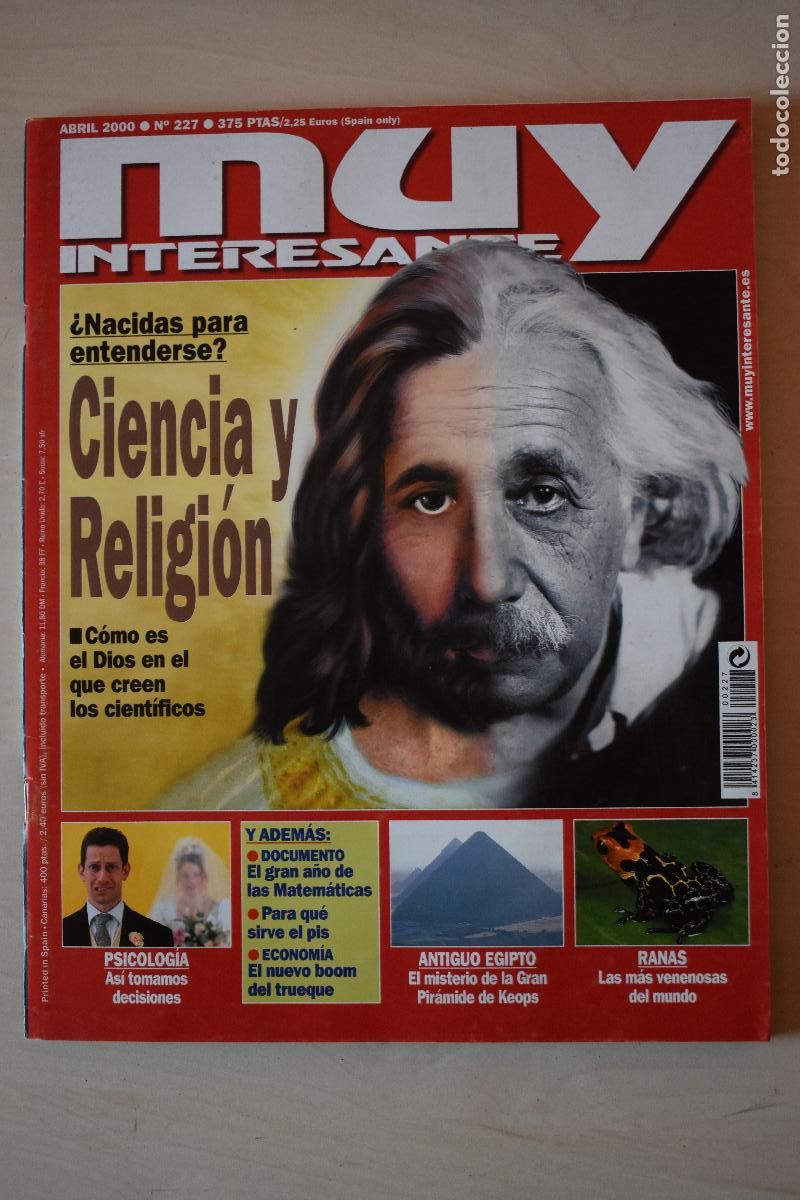 Coleccionismo de Revistas y Peri&oacute;dicos: Revista Muy Interesante. N. &ordm; 227. Ciencia y religi&oacute;n