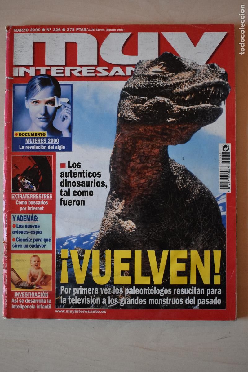 Coleccionismo de Revistas y Peri&oacute;dicos: Revista Muy Interesante. N. &ordm; 226. &iexcl;Vuelven!