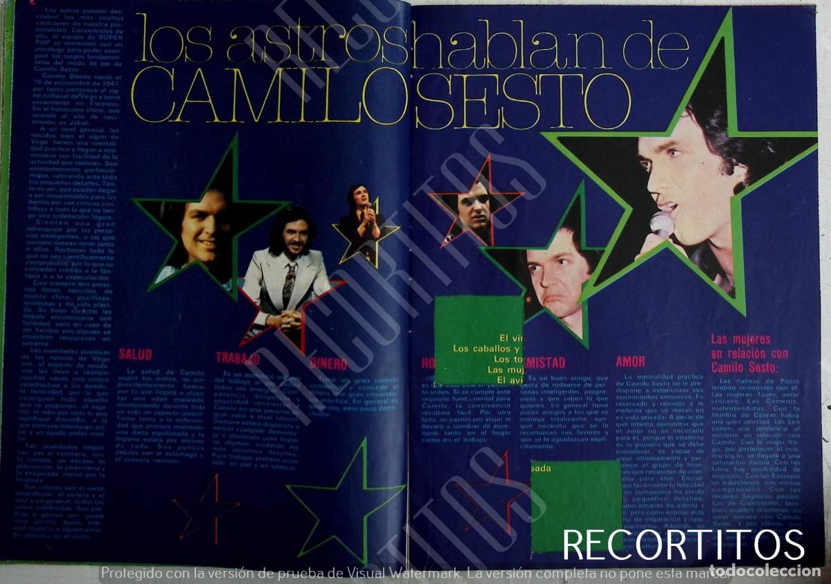 Coleccionismo de Revistas y Peri&oacute;dicos: camilo sesto