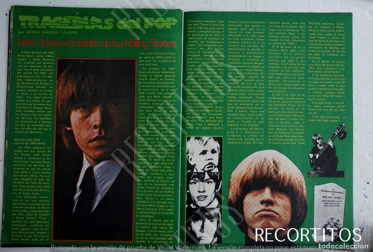 Coleccionismo de Revistas y Peri&oacute;dicos: brian jones the rolling stones