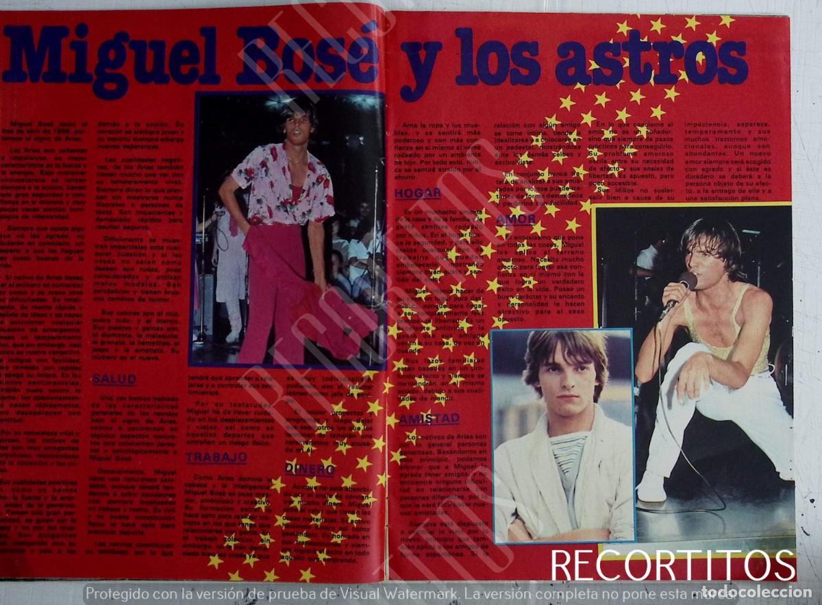 Coleccionismo de Revistas y Peri&oacute;dicos: miguel bose