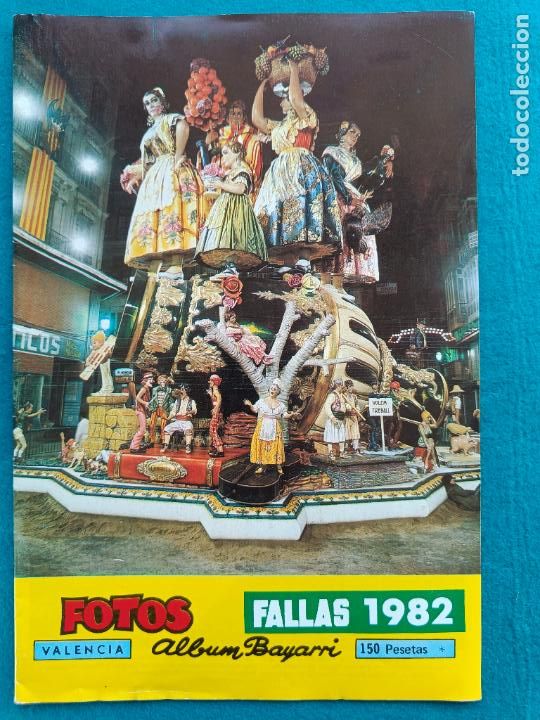 Coleccionismo de Revistas y Peri&oacute;dicos: REVISTA ALBUM FALLAS 1982 VALENCIA FOTOS ALBUM BAYARRI JN