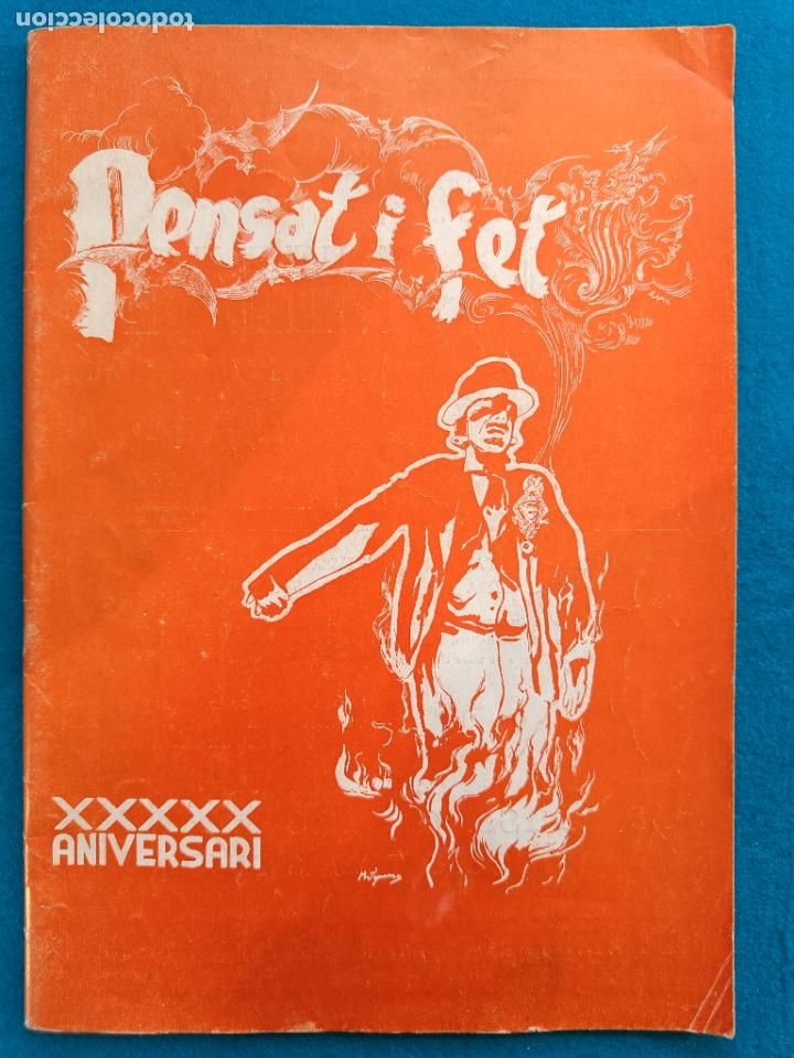 Coleccionismo de Revistas y Peri&oacute;dicos: REVISTA FALLERA FALLAS PENSAT I FET 50 ANIVESARI 1962 N&ordm; 50 JN