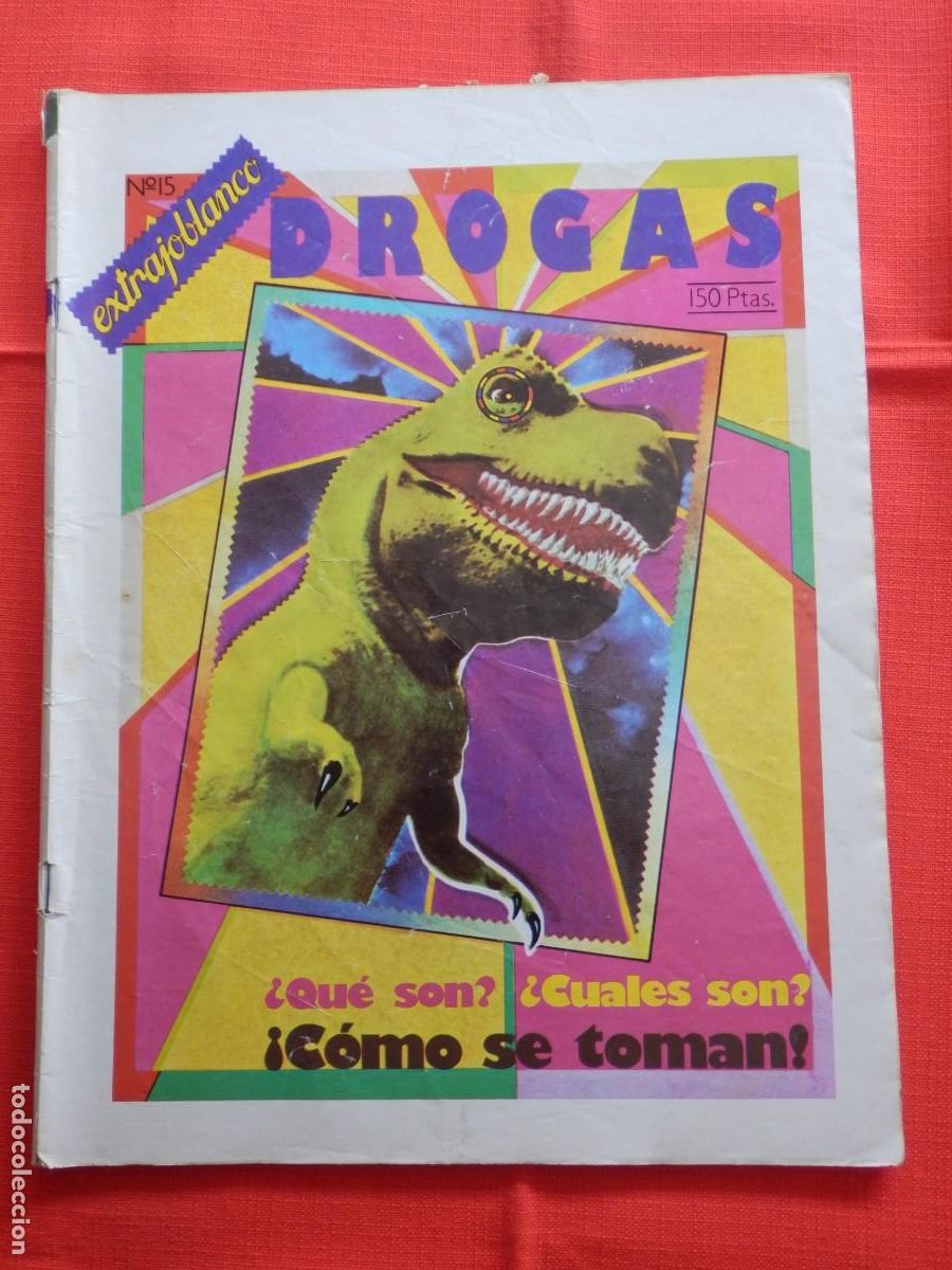 Sammeln von Zeitschriften und Zeitungen: Revista extra Ajoblanco extrajoblanco drogas n&ordm; 15 1974 excelente estado