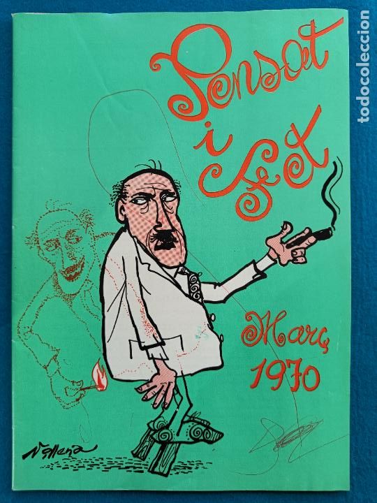 Coleccionismo de Revistas y Peri&oacute;dicos: REVISTA FALLERA FALLAS PENSAT I FET 1970 N&ordm; 58 VILLERIA JN