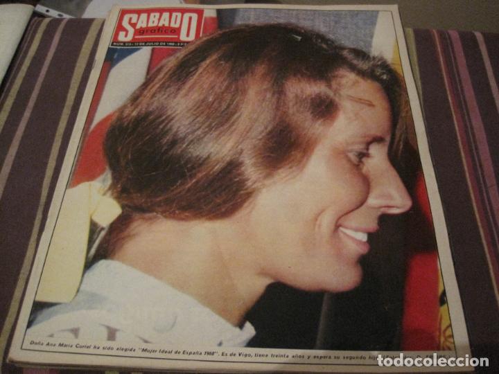 Collection Magazines and Newspapers: REVISTA S&Aacute;BADO GR&Aacute;FICO 615 ANA MARIA CURIEL POSTER RAIMON