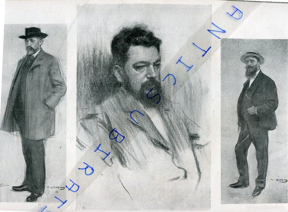 Coleccionismo de Revistas y Peri&oacute;dicos: REVISTA ANY 1909 RAMON CASAS SOROLLA MANEL FUXA REYNES JOSEP POUS I PAGES