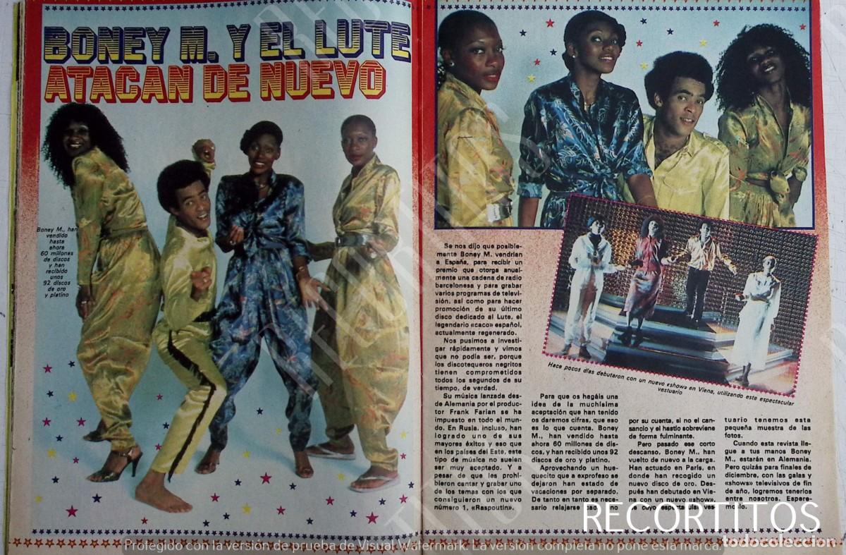 Coleccionismo de revistas y peri&oacute;dicos: boney m - Foto 1