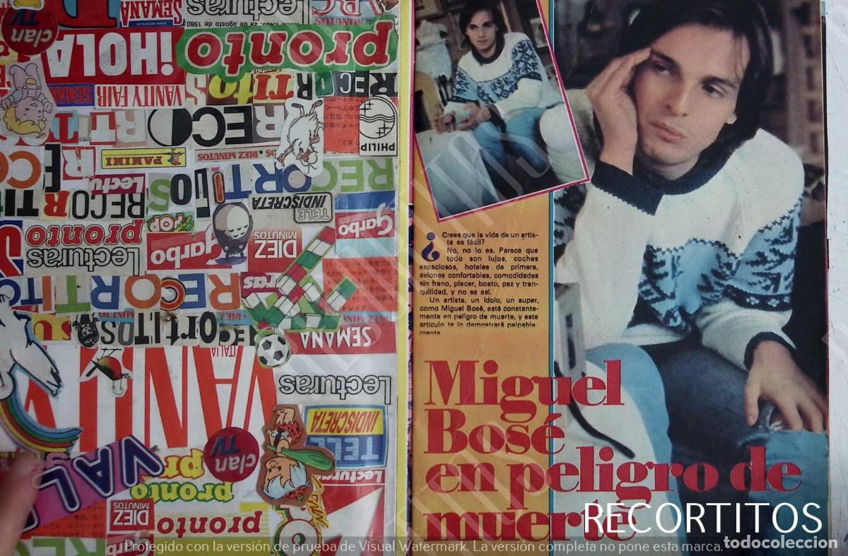 Coleccionismo de Revistas y Peri&oacute;dicos: miguel bose