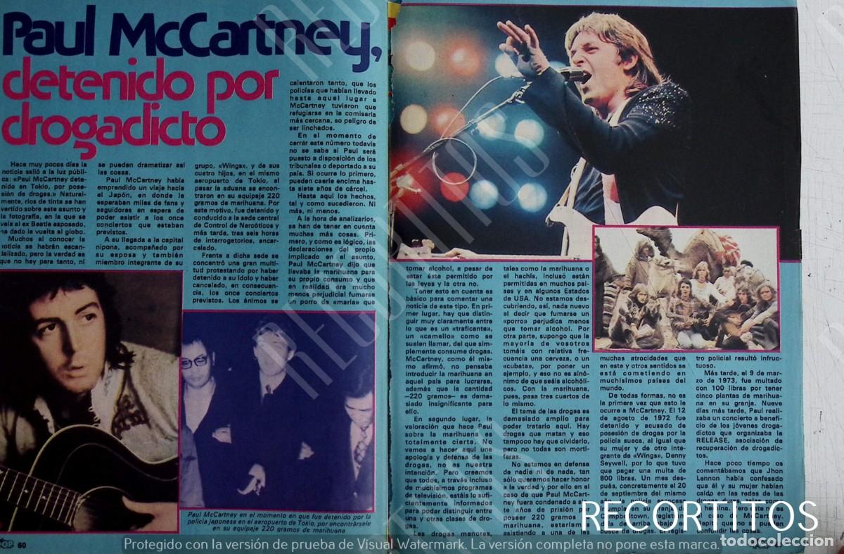 Coleccionismo de Revistas y Peri&oacute;dicos: PAUL MCCARTNEY LINDA THE BEATLES WINGS