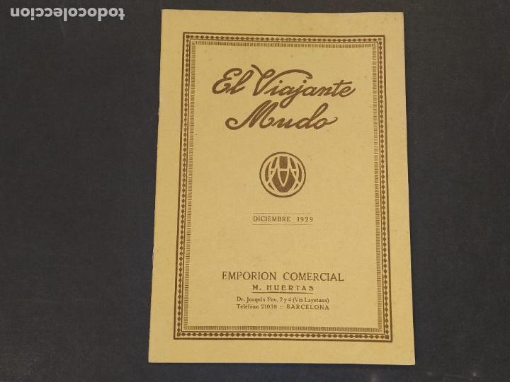 Coleccionismo de revistas y peri&oacute;dicos: EL VIGILANTE MUDO - DICIEMBRE 1929 - REVISTA DE RADIOS, GRAMOFONOS, FOTOGRAFIA -VER FOTOS-(K-12.136)