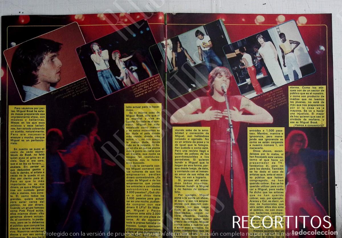 Coleccionismo de Revistas y Peri&oacute;dicos: miguel bose