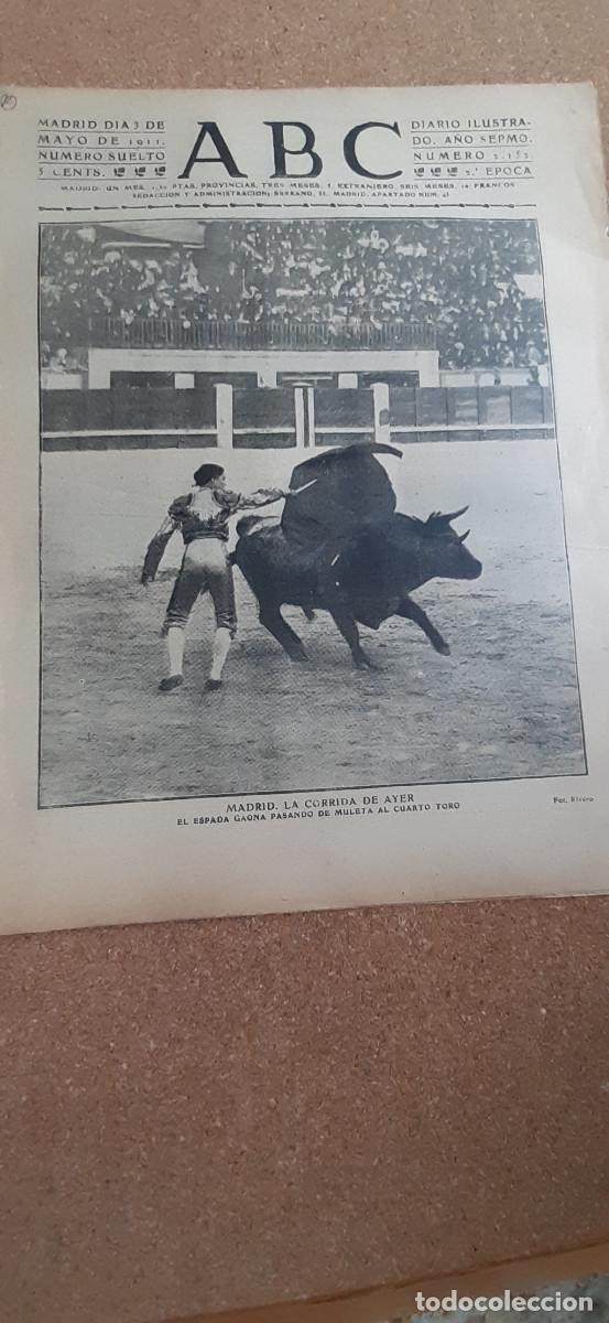 Coleccionismo de Revistas y Peri&oacute;dicos: ABC. Diario ilustrado. 6 de abril de 1908.