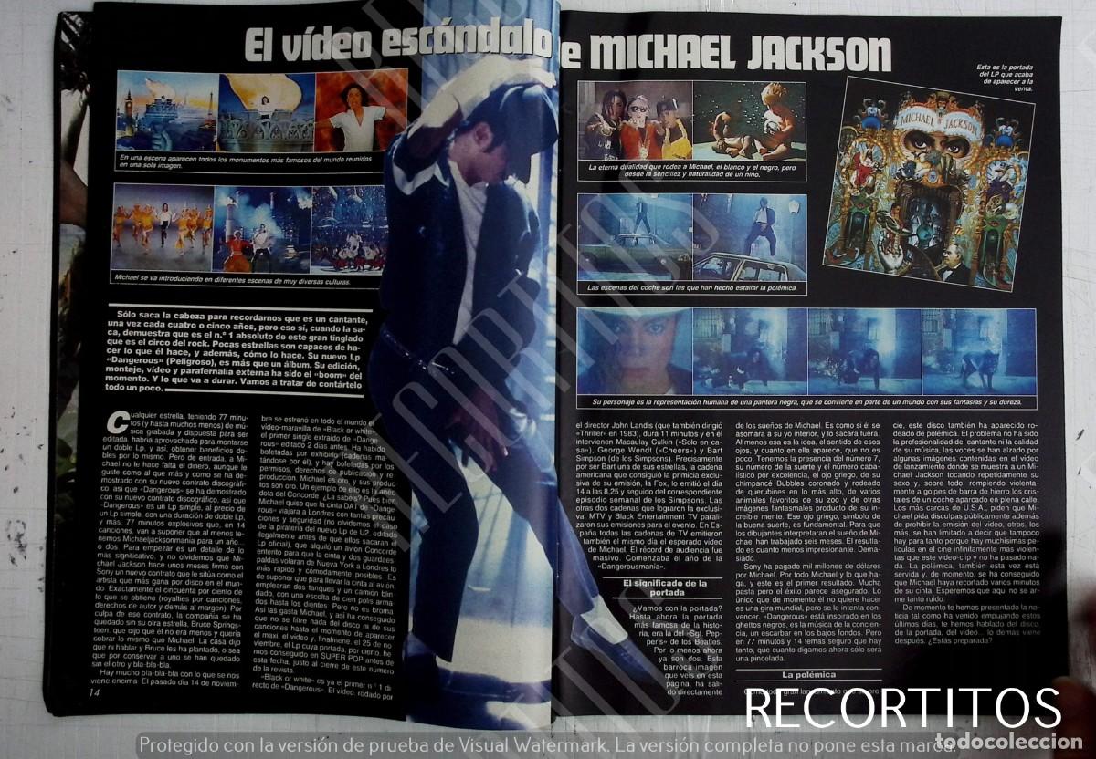 Coleccionismo de revistas y peri&oacute;dicos: michael jackson - Foto 1