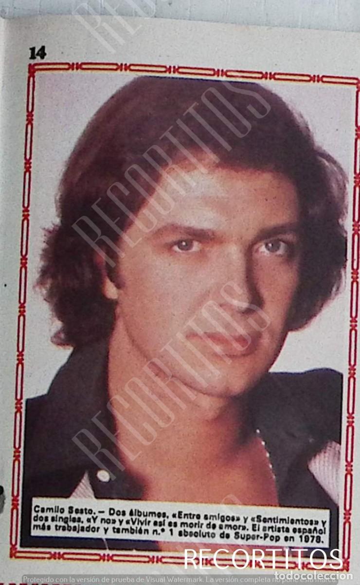 Coleccionismo de Revistas y Peri&oacute;dicos: camilo sesto