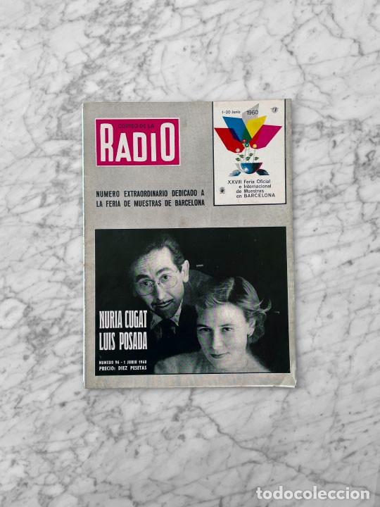 Coleccionismo de Revistas y Peri&oacute;dicos: CORREO DE LA RADIO - 1960 FERIA DE MUESTRAS DE BARCELONA, CARMEN LOMBARTE, NURIA CUGAT Y LUIS POSADA