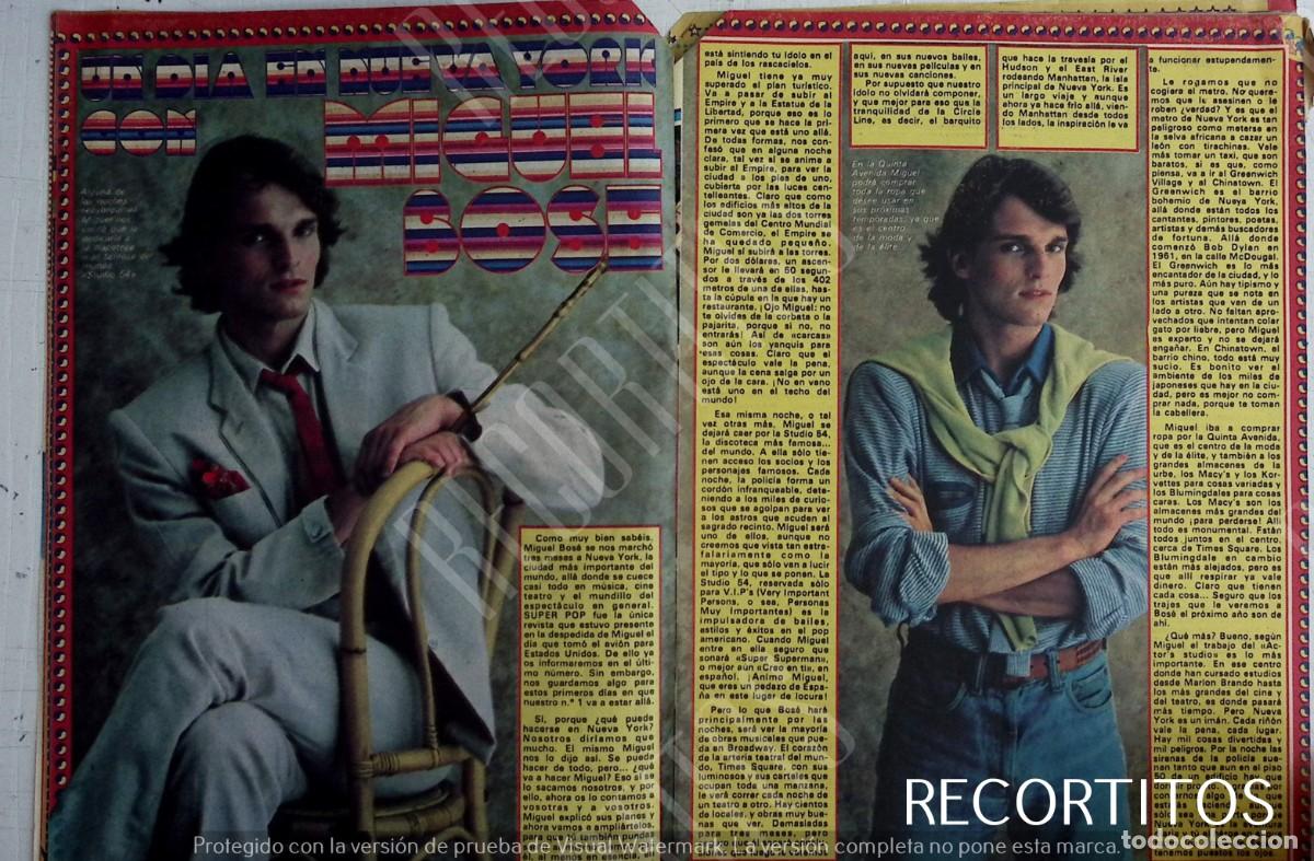 Coleccionismo de Revistas y Peri&oacute;dicos: miguel bose