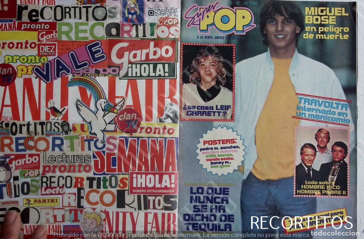 Coleccionismo de Revistas y Peri&oacute;dicos: leif garrett recorte portada miguel bose hombre rico pobre