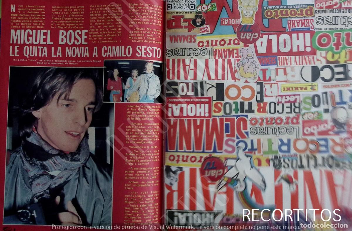 Coleccionismo de Revistas y Peri&oacute;dicos: andrea bronston miguel bose