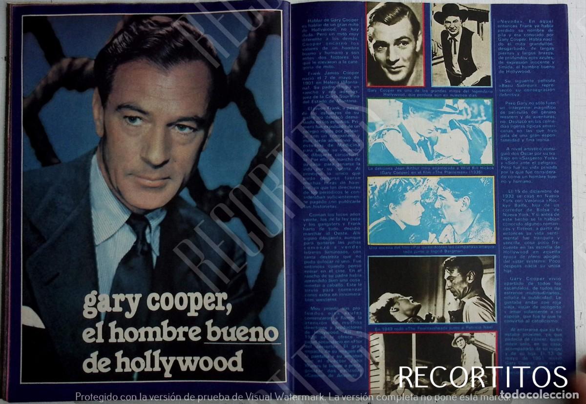 Coleccionismo de Revistas y Peri&oacute;dicos: gary cooper