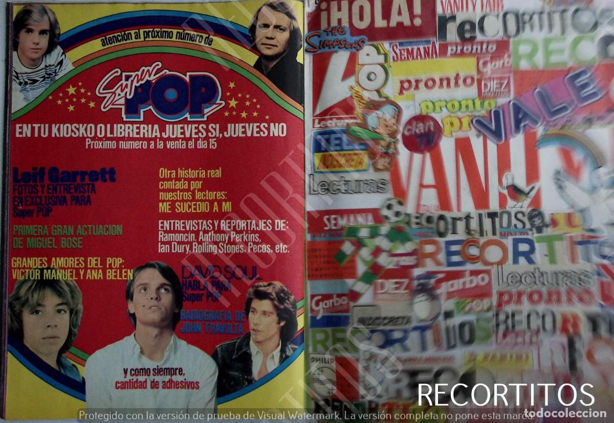 Coleccionismo de Revistas y Peri&oacute;dicos: JOHN TRAVOLTA miguel bose leif garrett david soul starsky y hutch shaun cassidy
