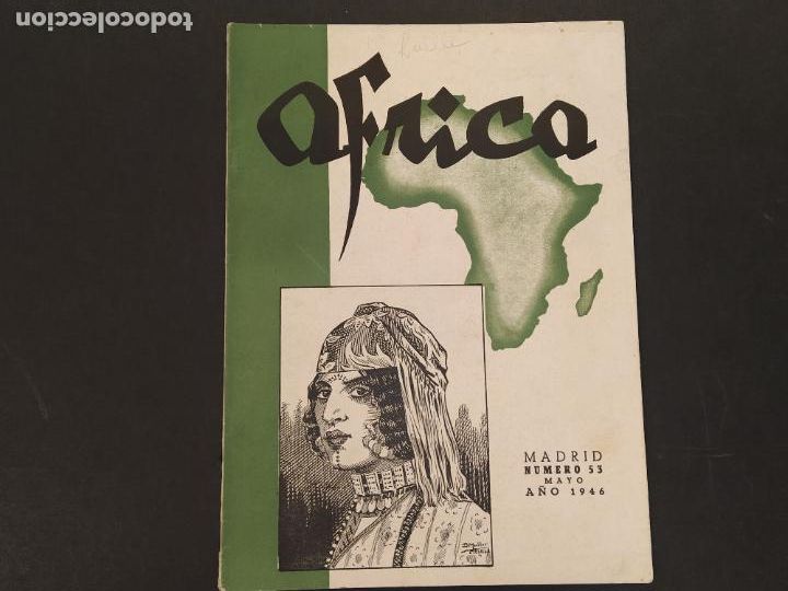 Coleccionismo de Revistas y Peri&oacute;dicos: REVISTA AFRICA - NUMERO 53 A&Ntilde;O 1946 - MADRID - REVISTA ANTIGUA -VER FOTOS-(V-24.857)