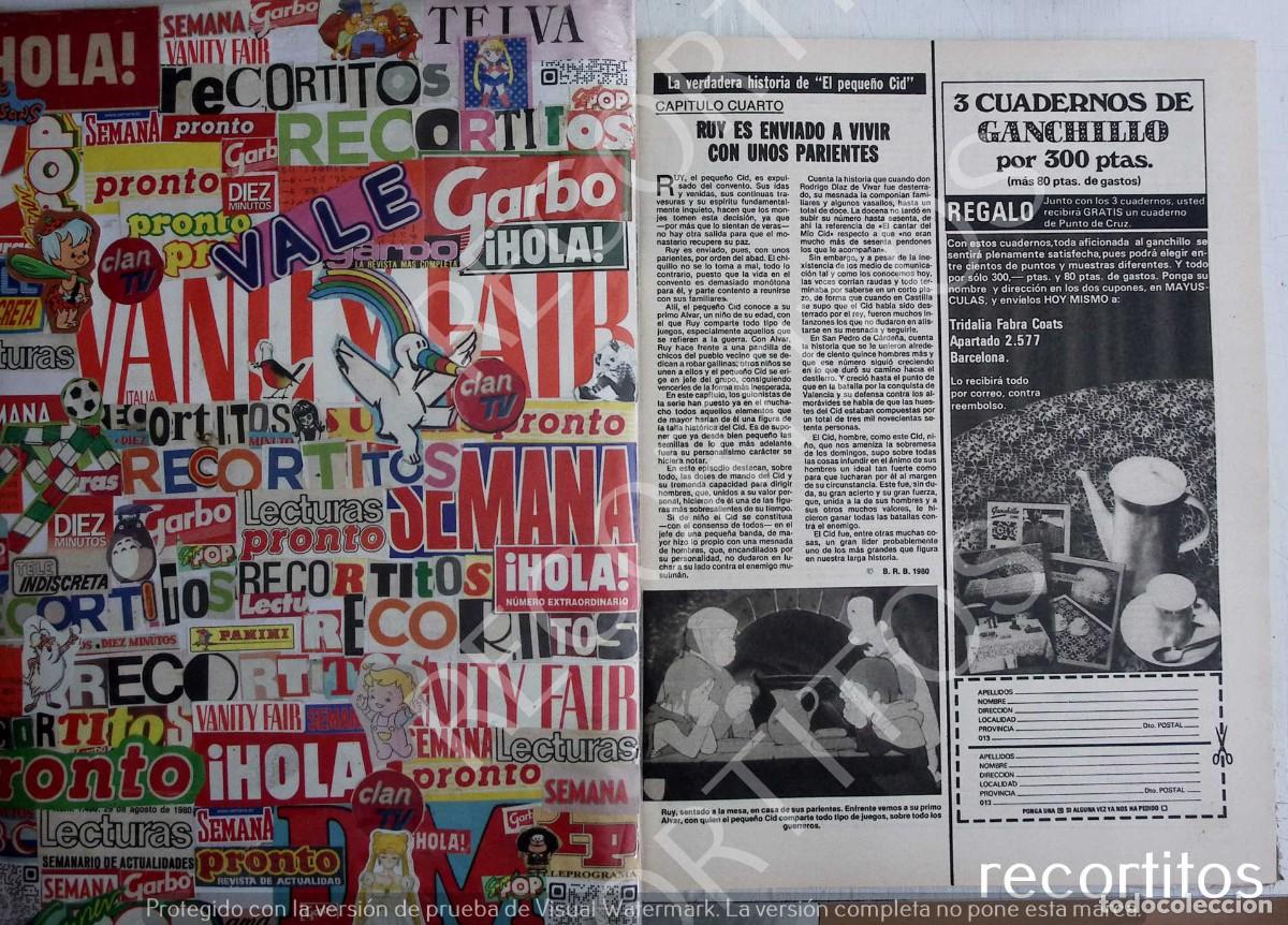 Coleccionismo de revistas y peri&oacute;dicos: RUY EL PEQUE&Ntilde;O CID en lecturas capitulo 4