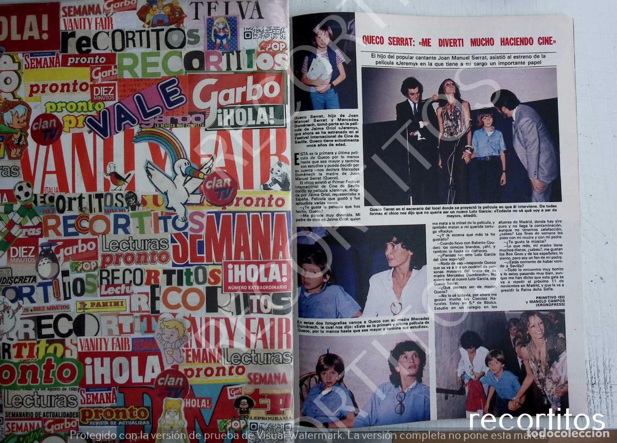 Colecionismo de Revistas e Jornais: QUECO SERRAT