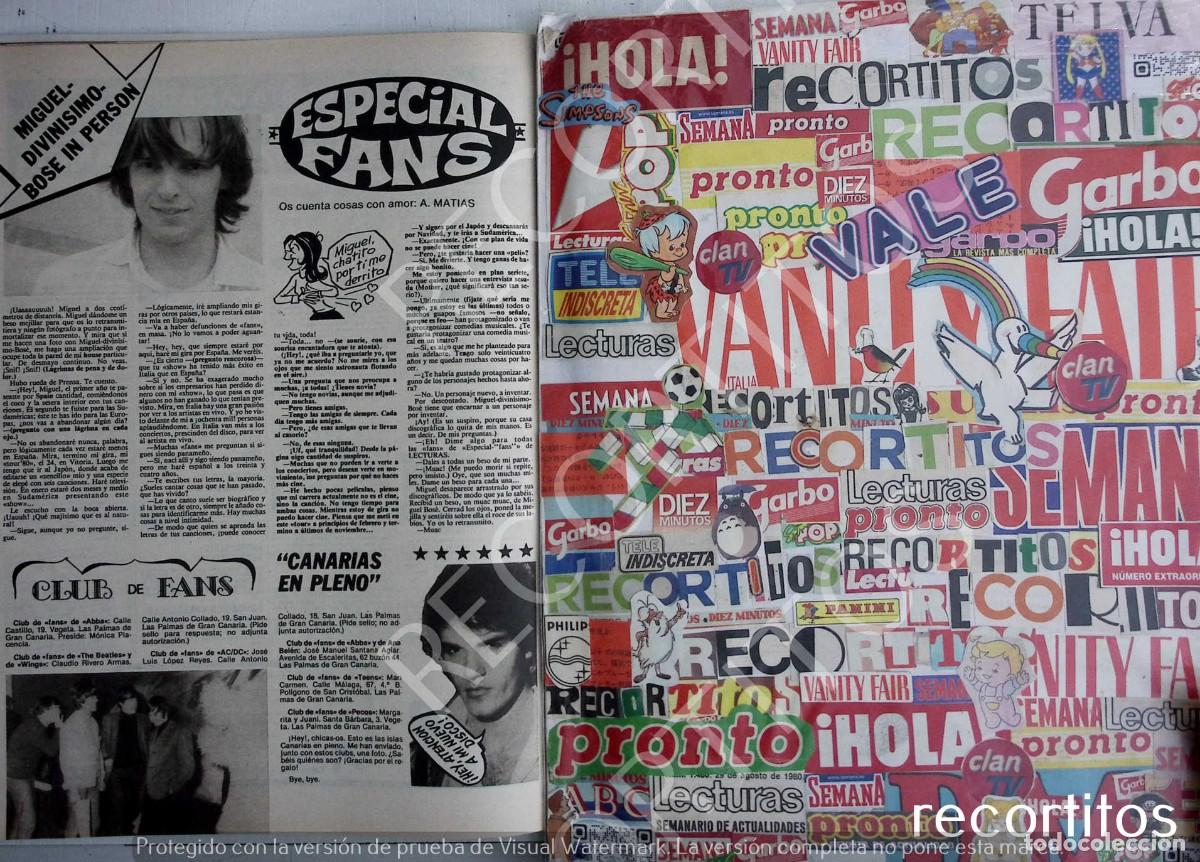 Coleccionismo de Revistas y Peri&oacute;dicos: MIGUEL BOSE THE BEATLES